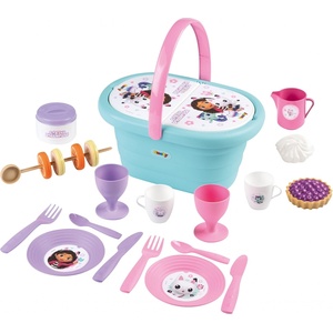 Gabby's Dollhouse Игрален комплект Gabby's Dollhouse - Кошница за пикник с аксесоари (312506) - ozone