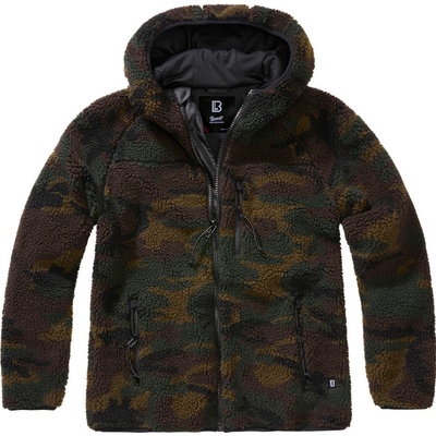 BRANDIT Dámska bunda Teddyfleecejacket hood Woodland