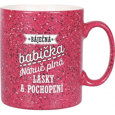 Albi Kameninový hrnek Napij se čaje šedý 570 ml – Zboží Dáma