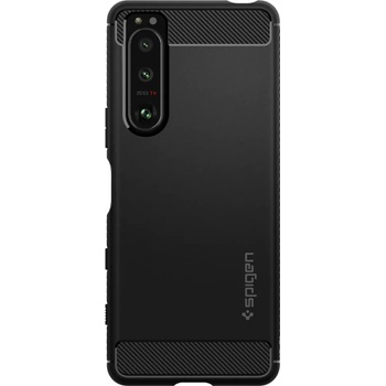 Image 1 of Spigen Гръб Spigen Rugged Armor за Sony Xperia 5 III - Черен
