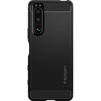 Spigen Гръб Spigen Rugged Armor за Sony Xperia 5 III - Черен