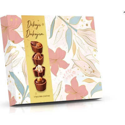 Selllot Děkuji Plněné čokoládové pohárky 110 g