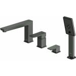 Omnires Смесител за вана/душ Omnires Parma graphite с 4 елемента (PM7432GR)