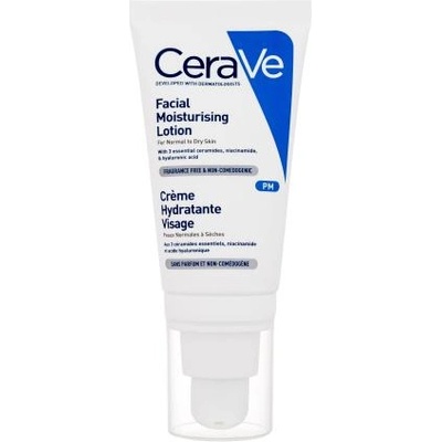 CeraVe Moisturizing Facial Lotion хидратираща грижа за нормална и суха кожа 52 ml за жени