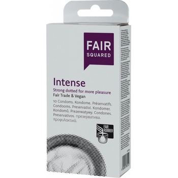 Fair Squared Condom Intense 10 ks