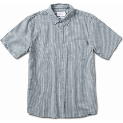 Diamond pruhovaná košela krátký rukáv Woven blue