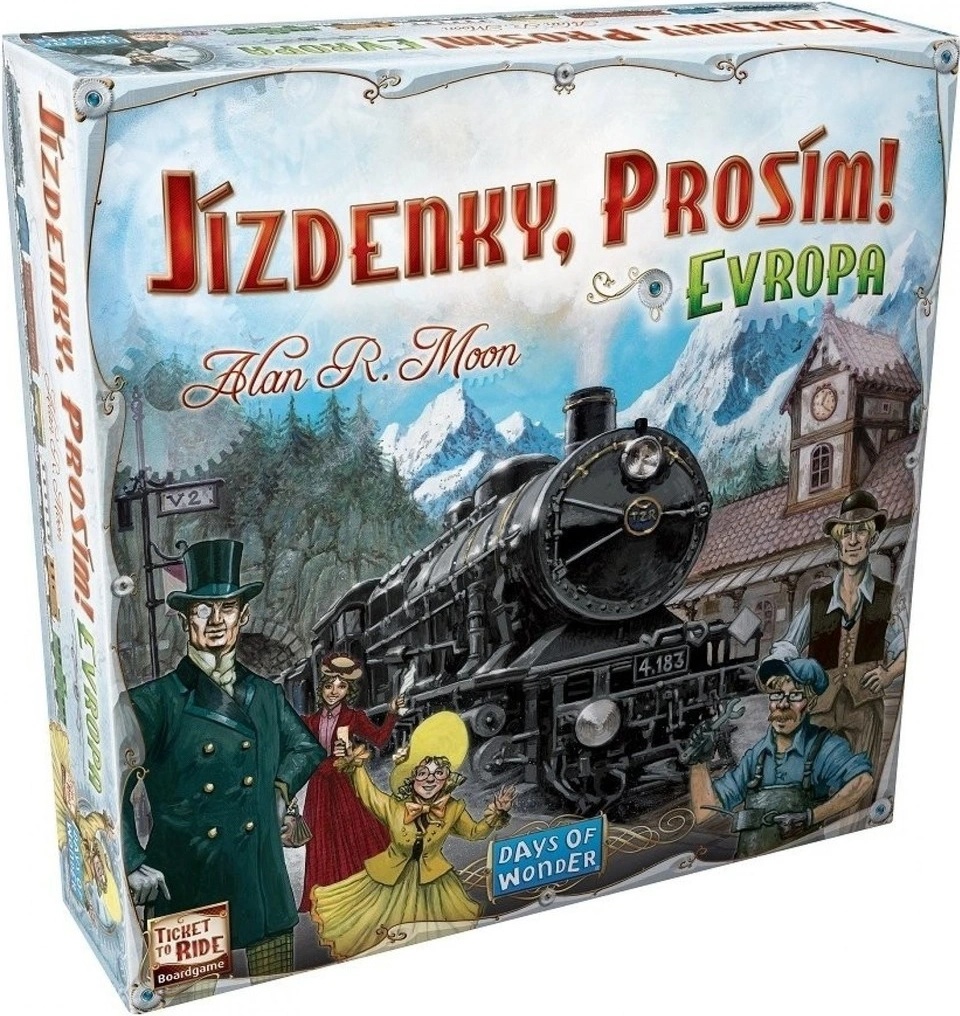 Asmodee Jízdenky prosím! Evropa