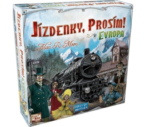 Asmodee Jízdenky prosím! Evropa
