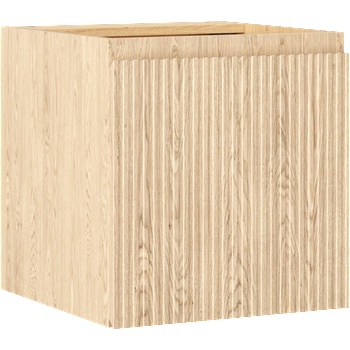 Mexen Rivel шкаф за баня под умивалник 45 см, 1 врата, релефен, дъб - 91A21-04547-1-BF81 (91A21-04547-1-BF81)