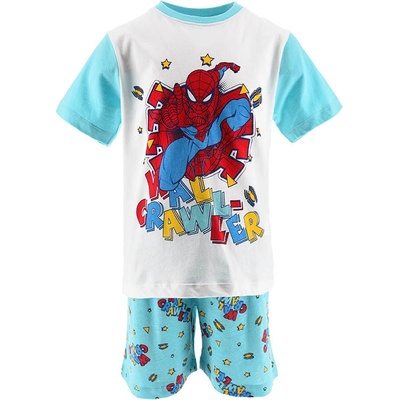 Sun City dětské pyžamo Spiderman Crawler tyrkysová