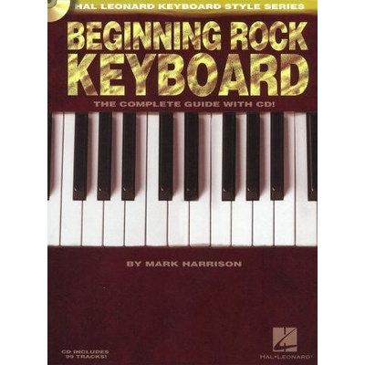 Beginning Rock Keyboard učebnice pro klávesy