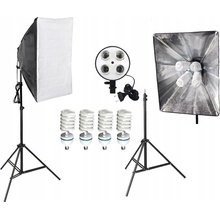 Studio Softbox SS-35288 set lampa s paticí pro 4x35W, stativ
