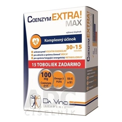 Coenzym EXTRAMax 100 mg DVA tabliet 30+15