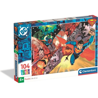 Clementoni - Puzzle Superman - 100 piese