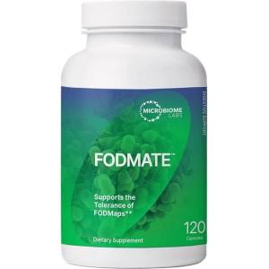 Microbiome Labs Fodmate Ензимен комплекс, 120 капсули, Microbiome Labs (852363 (6935319) MRBLS)