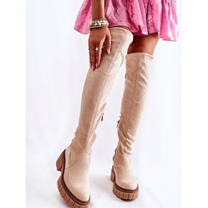 Step in style Дамски ботуши до коленете модел 173614 Step in style