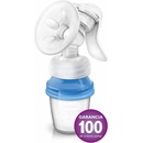 Odsávačky materského mlieka Philips Avent Natural s VIA systémem modrá priehľadná