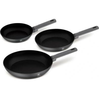 Pro-Tech shop Sada pánví s titanovým povrchem Anthracite 3dílná 55795