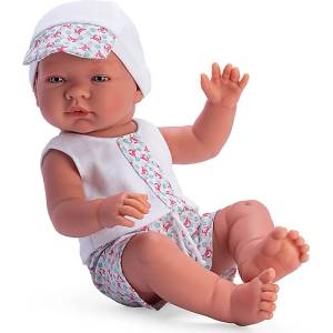 Asi Dolls Кукла Asi Dolls - Бебе Пабло, с плажен тоалет, 43 cm (366561)