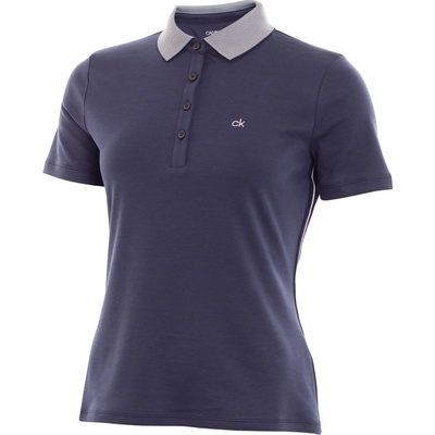 Calvin Klein Iowa Polo UK8/EU34 blue Damske Bright Navy