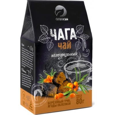 Alteja Čajový nápoj Čaga s rakytníkem 80 g