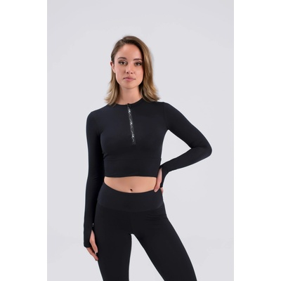 Intermezzo Crop top na krasobruslení 6659 černá