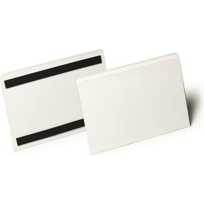 Logistické vrecko, magnetické, A5, hotizontálne, DURABLE "HARD COVER", priehľadné