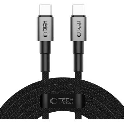 Tech-Protect UltraBoost DNA USB-C PD100W/5A кабел 300 см - сив