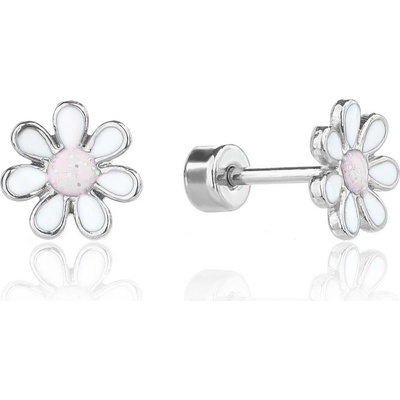 Jan Kos jewellery Náušnice z oceli STA-3978/SW00
