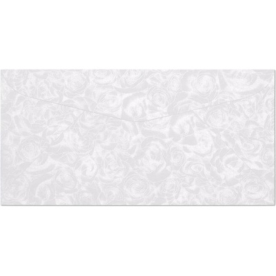 Galeria Papieru obálka [1 ks] DL 120 g Růže bílá Varianta: balení (10x kusy)