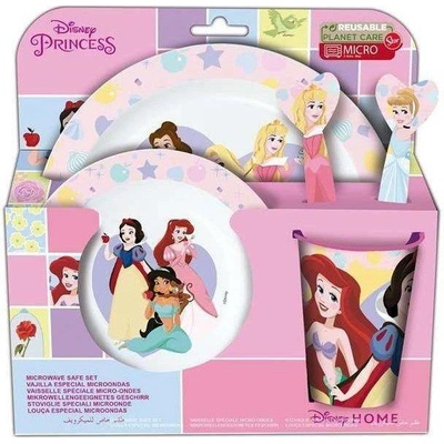 STOR Jedálenská súprava pre deti Disney Princesses 5 ks