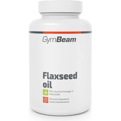 GymBeam Ľanový olej 90 kapsúl