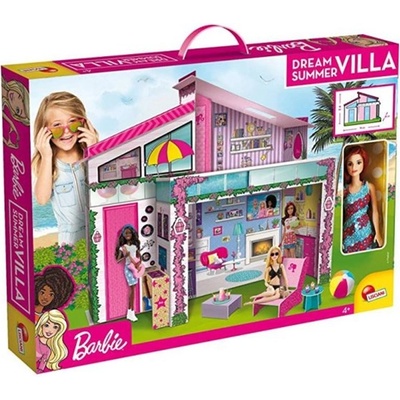 Lisciani Giochi Къща за кукли Lisciani Giochi Barbie - Вила в Малибу, с кукла (LI76932)