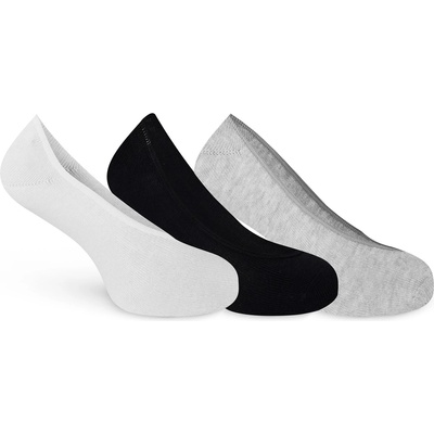 Jack Wills Чорапи Jack Wills Invisible Sock 5 pack - Black/White