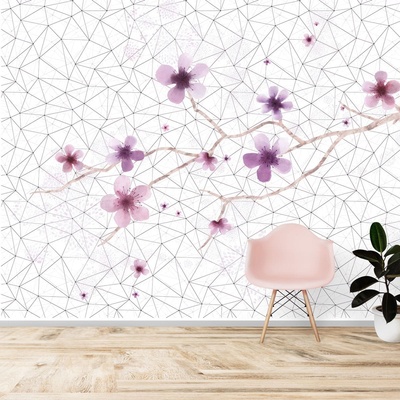 Decono Фототапет Лилави Теменужки