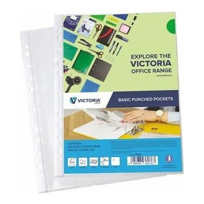 VICTORIA OFFICE Euroobal A4 50 mikronů čirý 100 ks