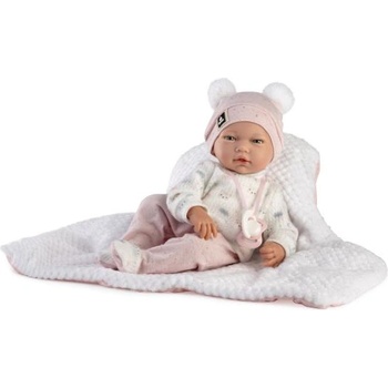 Guča 886 GALA - реалистична бебешка кукла с меко текстилно тяло - 38 см