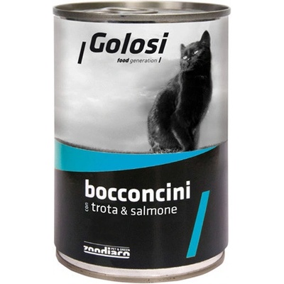 Golosi Bocconcini Pstruh a losos s ryžou 400 g