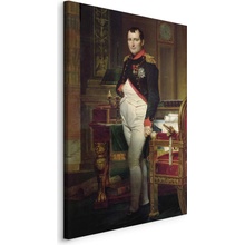 Artgeist Obraz - Napoleon Bonaparte (Jacques-Louis David) Velikost (šířka x výška): 20x30 cm, Provedení: Premium Print