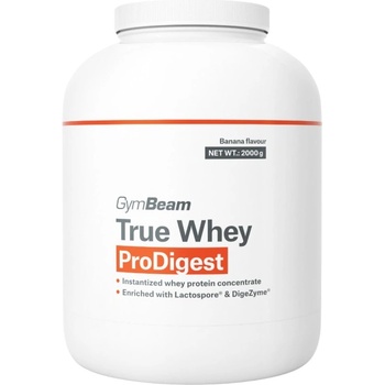 GymBeam True Whey ProDigest | with Digezyme® & Lactospore® [2000 грама] Ванилия