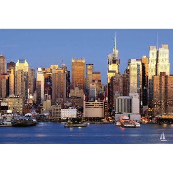 DIMEX ART s. r. o Флизелинов фототапет хоризонт на манхатън 375 x 250 см
