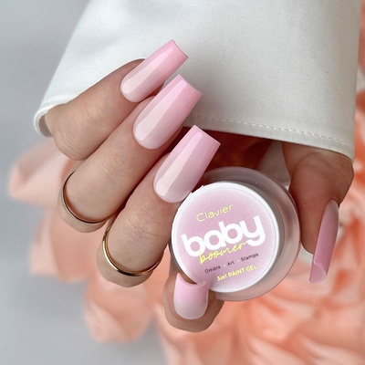 Nailsology Clavier Baby Boomer Ombre gél 3v1 P04 Pinkelle 3g