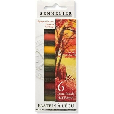 Sennelier Sada suchých polov. pastelů podzimní tóny 6 ks