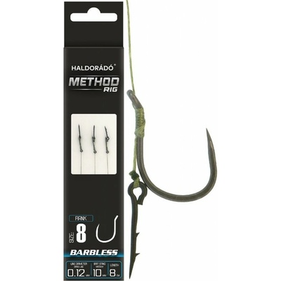Haldorádó Method Rig 04 Braid 10 mm / Rank 8 Barbless