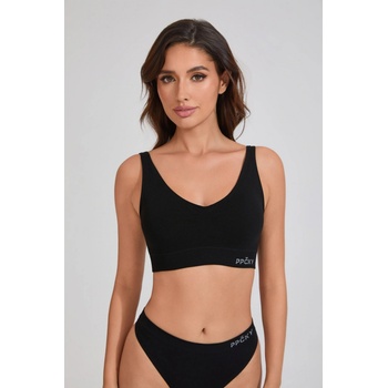 SmoothLine Evin tieň Čierna Podprsenka