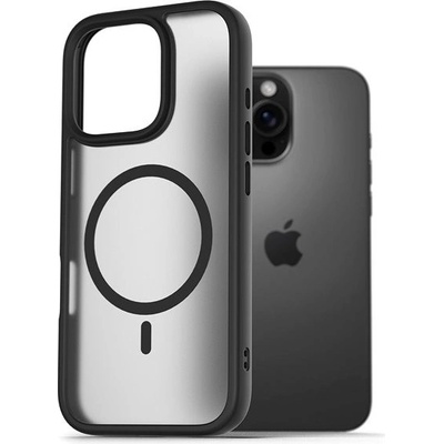 AlzaGuard Matte Case Compatible with Magsafe pro iPhone 16 Pro černý AGD-PCMM59B – Zboží Mobilmania