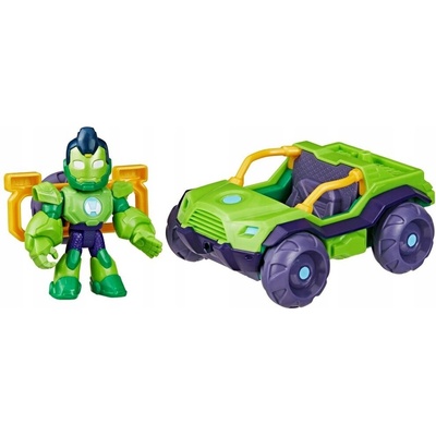 Marvel Iron Man Skvělé postavičky přátel a vozidlo Iron Hulk Hasbro G1472