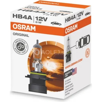 Osram Original Line HB4A P22d 12V 51W