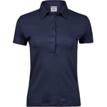 TEE JAYS TJ1441 / Дамска поло тениска от памук Pima - тъмносиня L (18144100303)