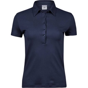 TEE JAYS TJ1441 / Дамска поло тениска от памук Pima - тъмносиня L (18144100303)